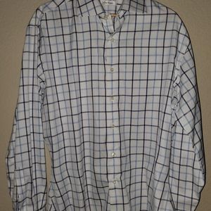Custom made long sleeve mens dress shirt.